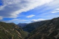 Mediterranean landscape in Herault,  France Royalty Free Stock Photo