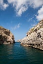 Mediterranean little cove Royalty Free Stock Photo