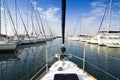 Mediterranean marina Royalty Free Stock Photo