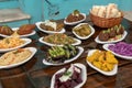 Mediterranean Meze Platter at Israeli Restaurant