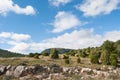 Mediterranean mountain landscape