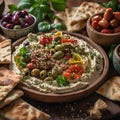 the flavors of the Mediterranean with a mezze platter