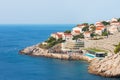 Mediterranean resort in Croatia Royalty Free Stock Photo