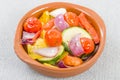 Mediterranean Roasted Vegetables Royalty Free Stock Photo