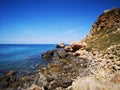 Mediterranean rocky seashore
