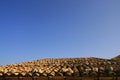 Mediterranean roof and sky Royalty Free Stock Photo