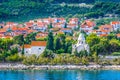 Mediterranean scenery on Island Brac, Supetar.