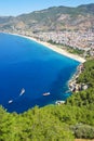 Mediterranean Sea - Alanya, Turkey Royalty Free Stock Photo