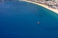 Mediterranean Sea . Alanya, Turkey