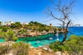 Mediterranean Sea Spain Majorca bay of Cala Pi