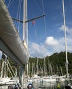 Mediterranean sea yacht travel marina sail sailing outdoor activities