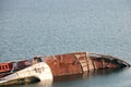 Mediterranean Sky shipwreck Royalty Free Stock Photo