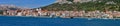 Mediterranean town Baska panorama