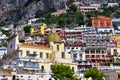 Mediterranean village on Amalfi Coas Royalty Free Stock Photo