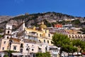Mediterranean village on Amalfi Coas Royalty Free Stock Photo