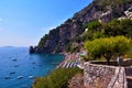 Mediterranean village on Amalfi Coas Royalty Free Stock Photo