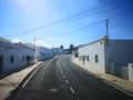 Mediterranean village road