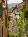 Mediterranean village street Royalty Free Stock Photo