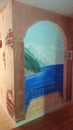 Mediterranean wall mural