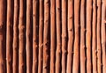 Mediterranean wooden trunks wall texture