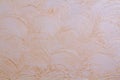 Mediterranean yellow wall texture. Background marble by the Venetian plaster. Decorative grunge space