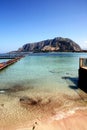 Mediterrean beautiful seascape. Sicily Royalty Free Stock Photo