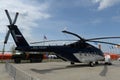 Medium multipurpose helicopter Mi-38 in the Military-patriotic Park of culture and recreation `Patriot`. Kubinka.