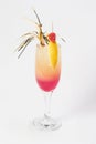 Medium pink cocktail Royalty Free Stock Photo