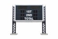 Medium scoreboard stadium. with clipping path