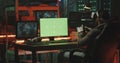 Hackers using VR headset and gloves
