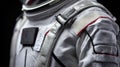Medium shot highlighting a lightweight smart spacesuit designed for maximum comfort with advanced moisturewicking Royalty Free Stock Photo