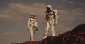 Two astronauts on Mars