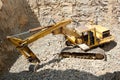 Medium sized excavator Royalty Free Stock Photo