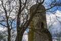 Medival aged tower in the woods