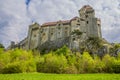 Medival castle Burg Liechtenstein in Austria