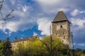 Medival castle on the mountain in Austria