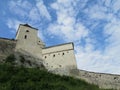 Medival castle in Romania, fortificated church wall