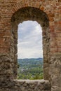 Medival castle ruins Royalty Free Stock Photo