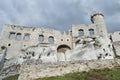 Medival castle wall and tower Royalty Free Stock Photo