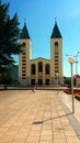 Church in Medjugorje, Bosnia and Herzegovina Royalty Free Stock Photo