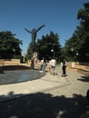 Medjugorje, city, bosnia, herzegovina, place, visiting, pilgrims, water