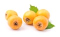 Medlar fruits Royalty Free Stock Photo