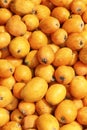 Medlar fruits pattern background texture market