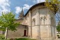 Medoc, France. The church of Avensan, near Margaux