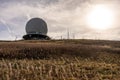 medows on wasserkuppe peak plateau in rhoen, hesse germany Royalty Free Stock Photo