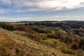 medows on wasserkuppe peak plateau in rhoen, hesse germany Royalty Free Stock Photo