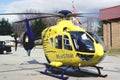 Medstar Medivac helcopter in Lahnam, Maryland Royalty Free Stock Photo