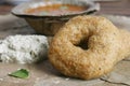 Medu Vada is a traditional Indian dish.