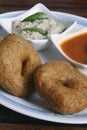 Medu Vada is a traditional Indian dish.