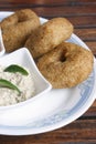 Medu Vada is a traditional Indian dish.